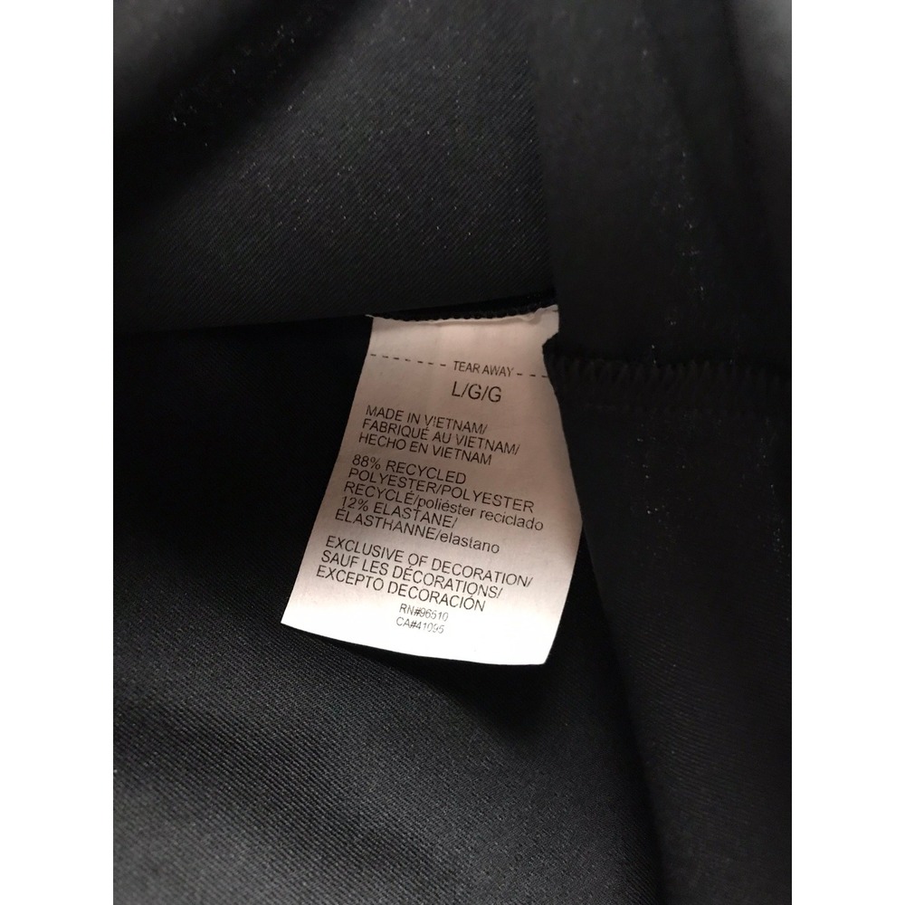 Under Armour UA T2G Golf Polo Women Large Black Fitted Short Sleeve UPF 50 NWT - Picture 4 of 9